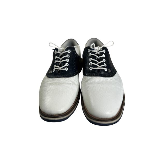 G/FORE Men\'s Saddle Gallivanter Golf Shoes Size 13 White & Navy‎ Preppy main image 6